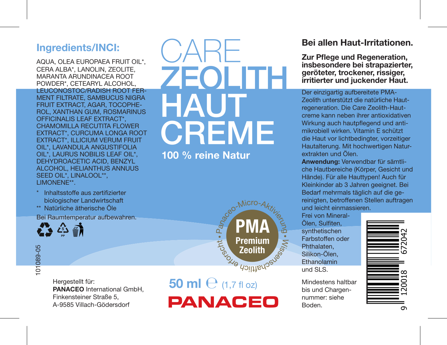 Panaceo_Zeolith-Creme_kaufen_Etikett