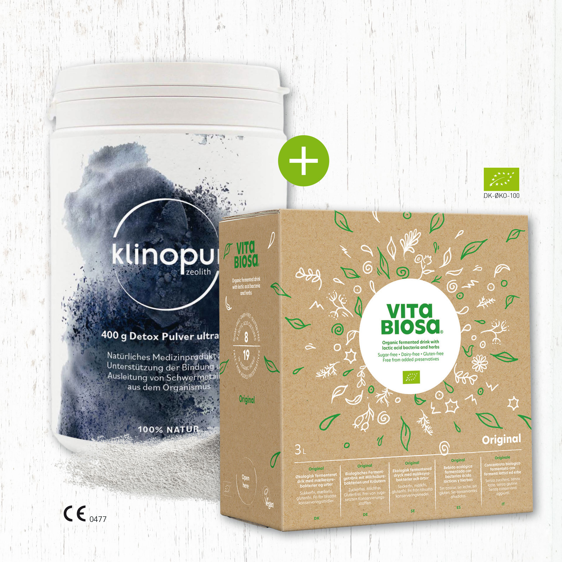 Kombi Angebot Vita Biosa Original 3 L   Klinopur 450g Zeolith kaufen