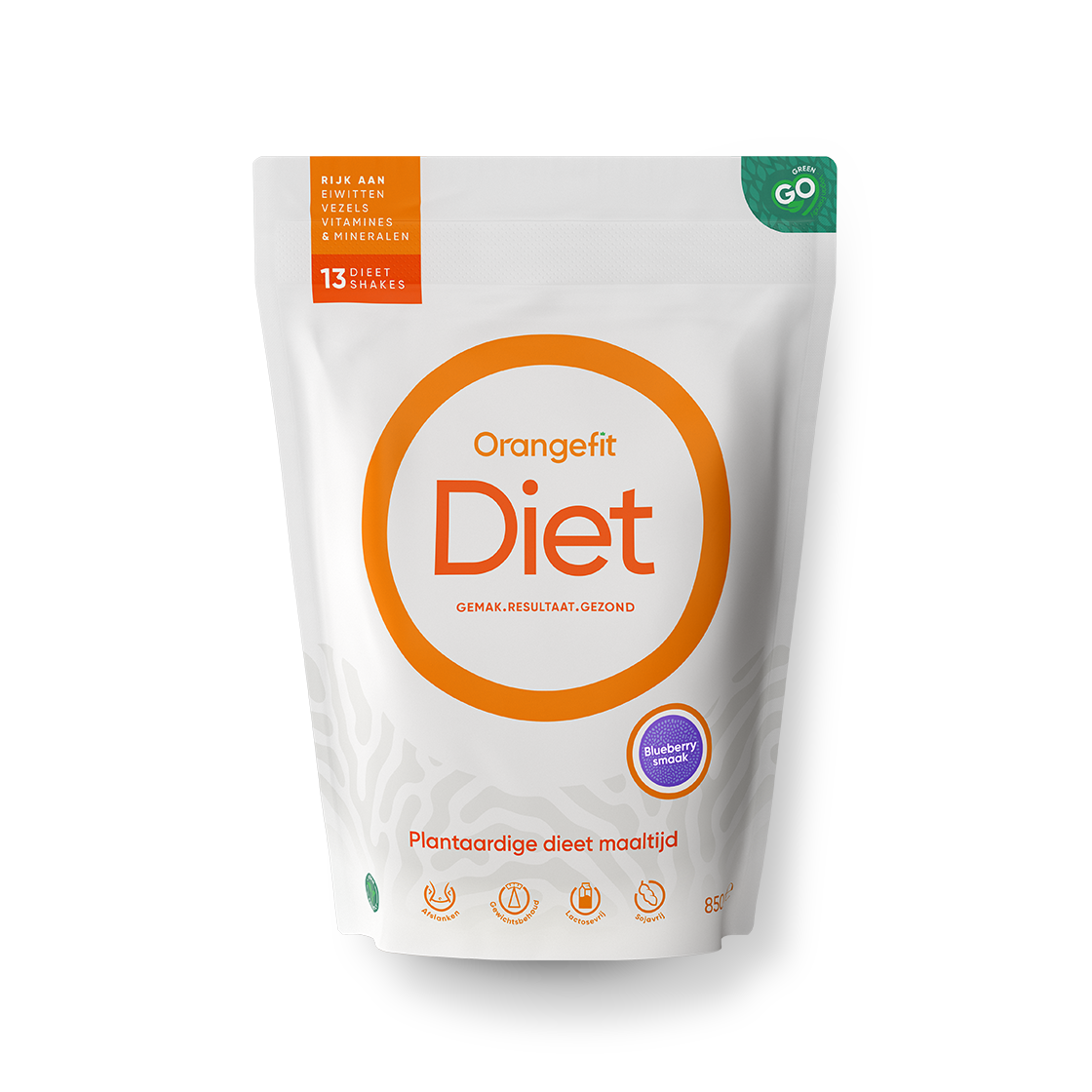 Orangefit Diet Blaubeere, 850g