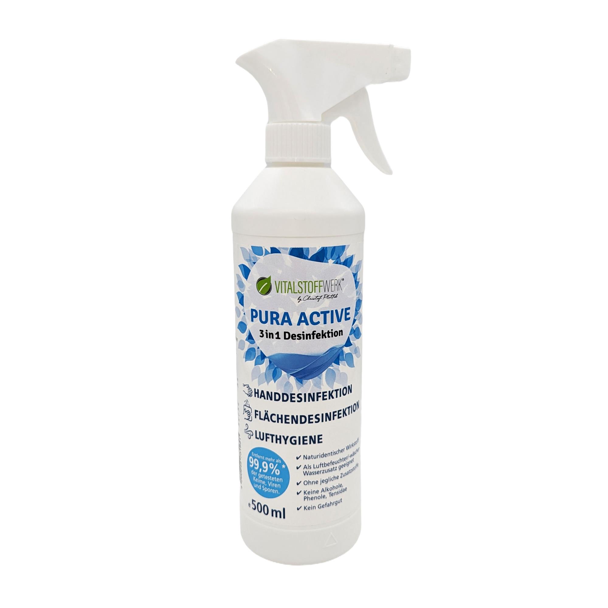 Händedesinfektion Pura Active, 500ml