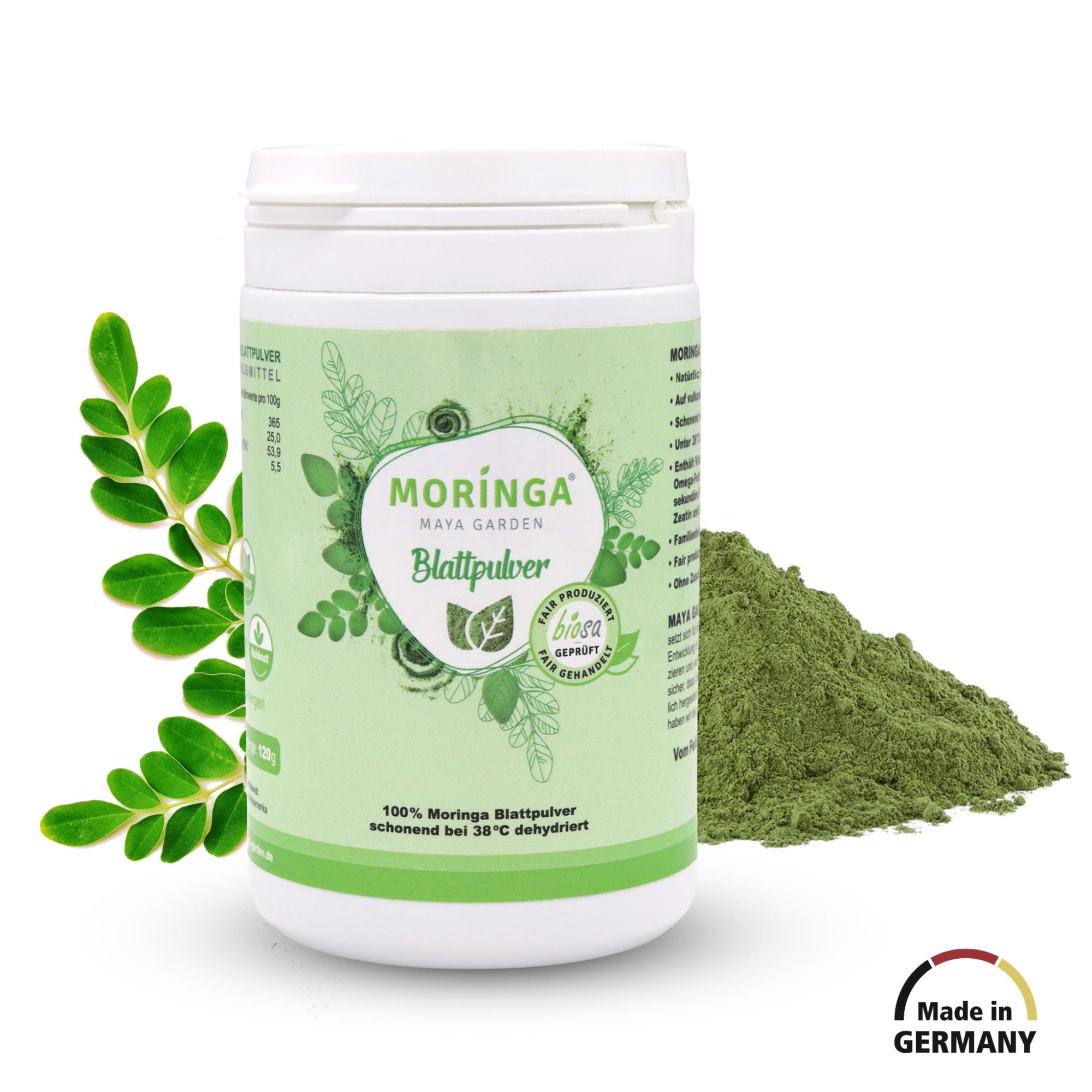 Moringa Blattpulver, 120g